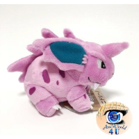 Officiële Pokemon center knuffel Pokemon fit Nidorino 10cm 